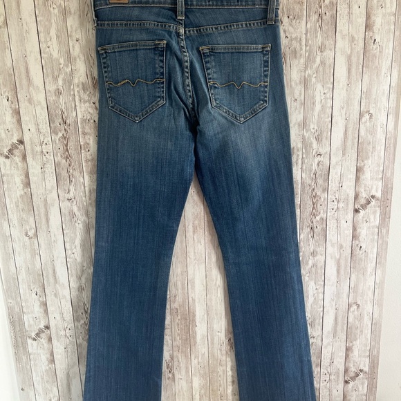 Red Engine Mid-rise Boot Cut Jeans 27 - Picture 2 of 6